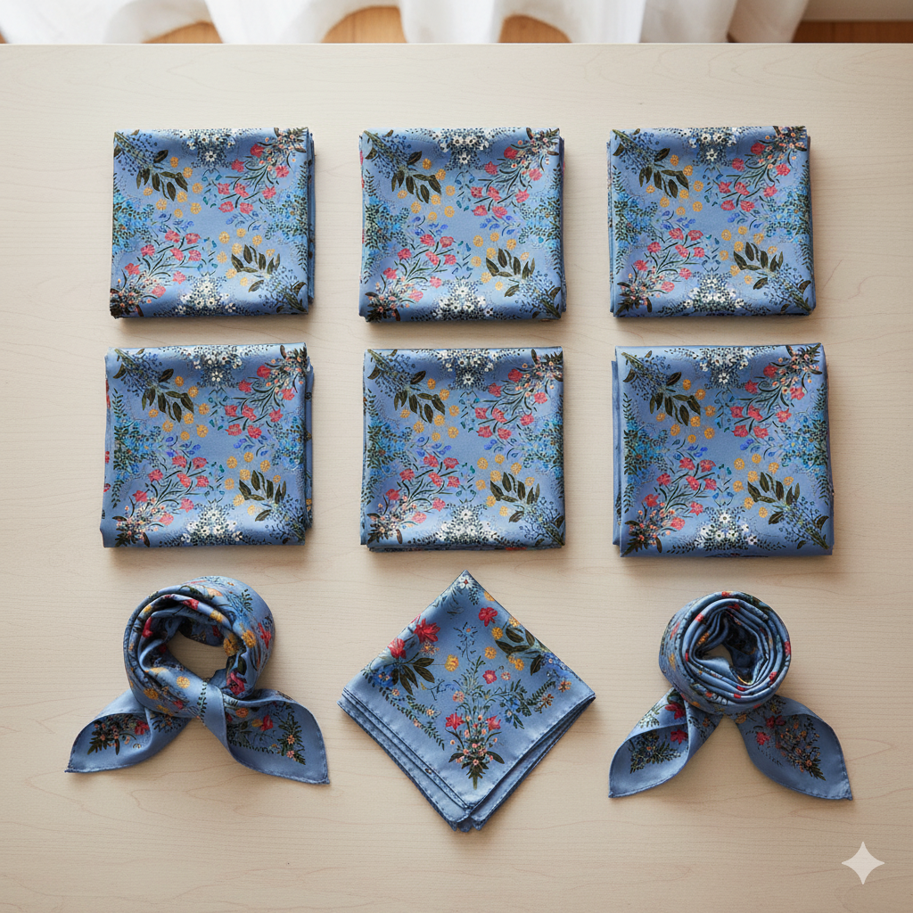 Wildflower Botanical Scarf