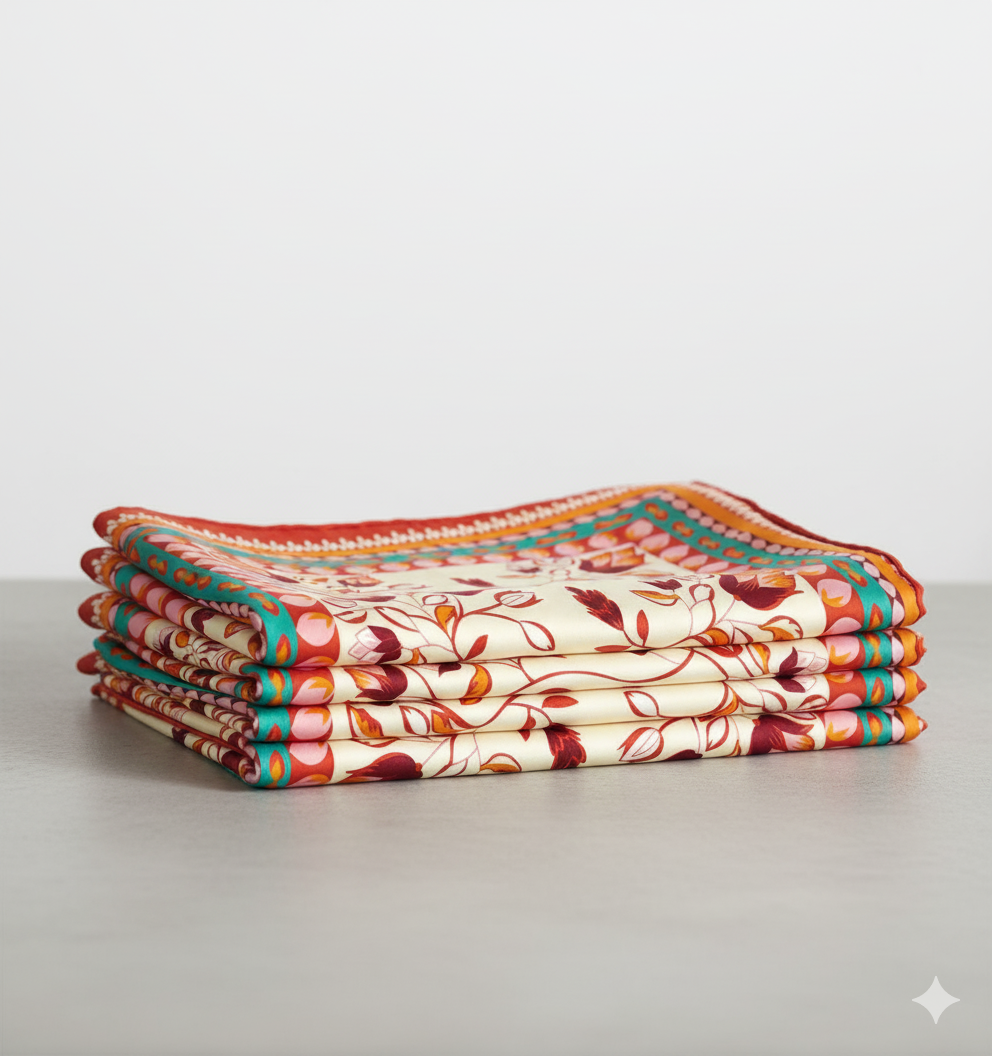 Tulip Art Scarf