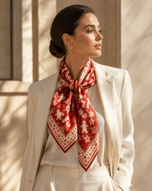 Red Christmas Scarf