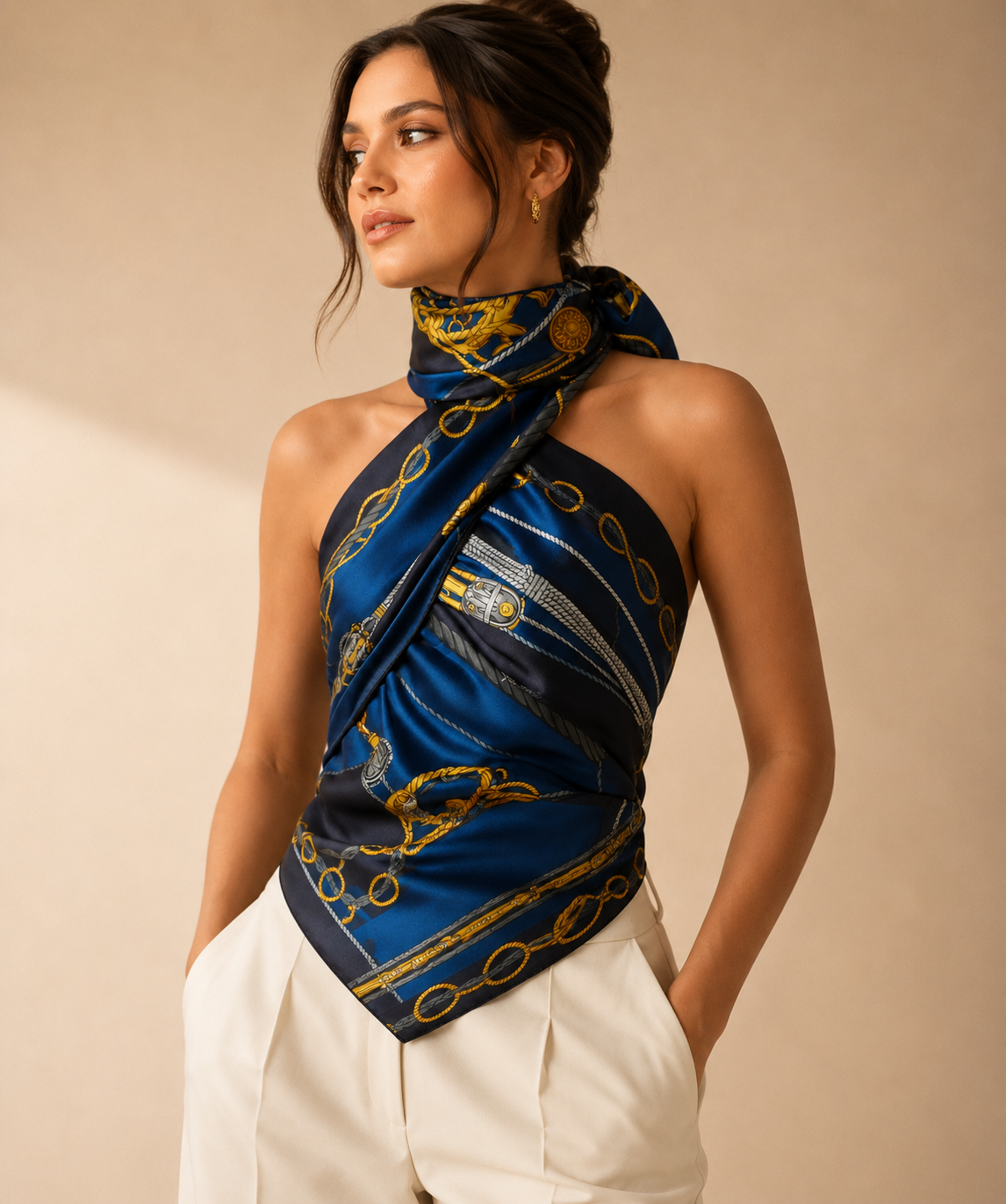 Nautical Rope Scarf