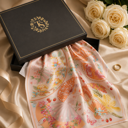 Japanese Blossom Scarf