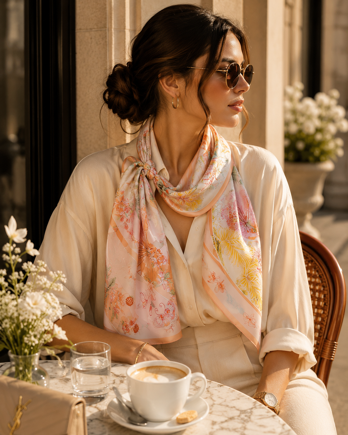 Japanese Blossom Scarf