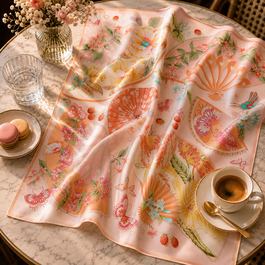Japanese Blossom Scarf
