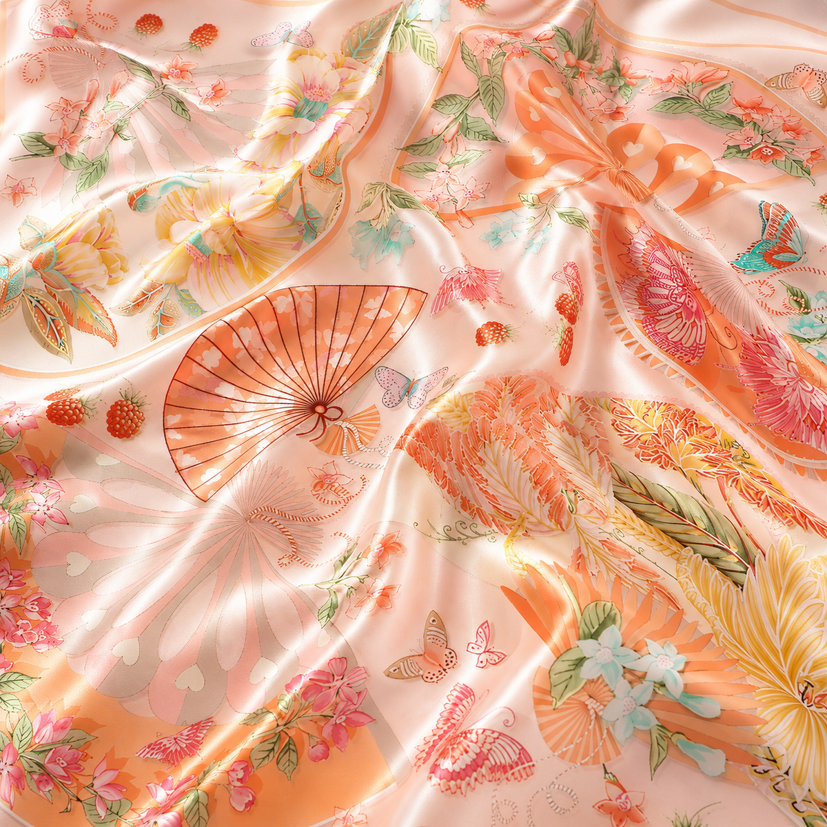 Japanese Blossom Scarf