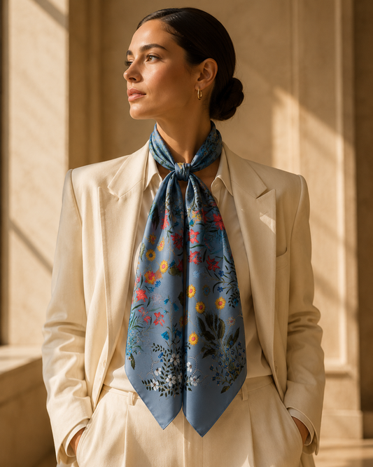 Wildflower Botanical Scarf