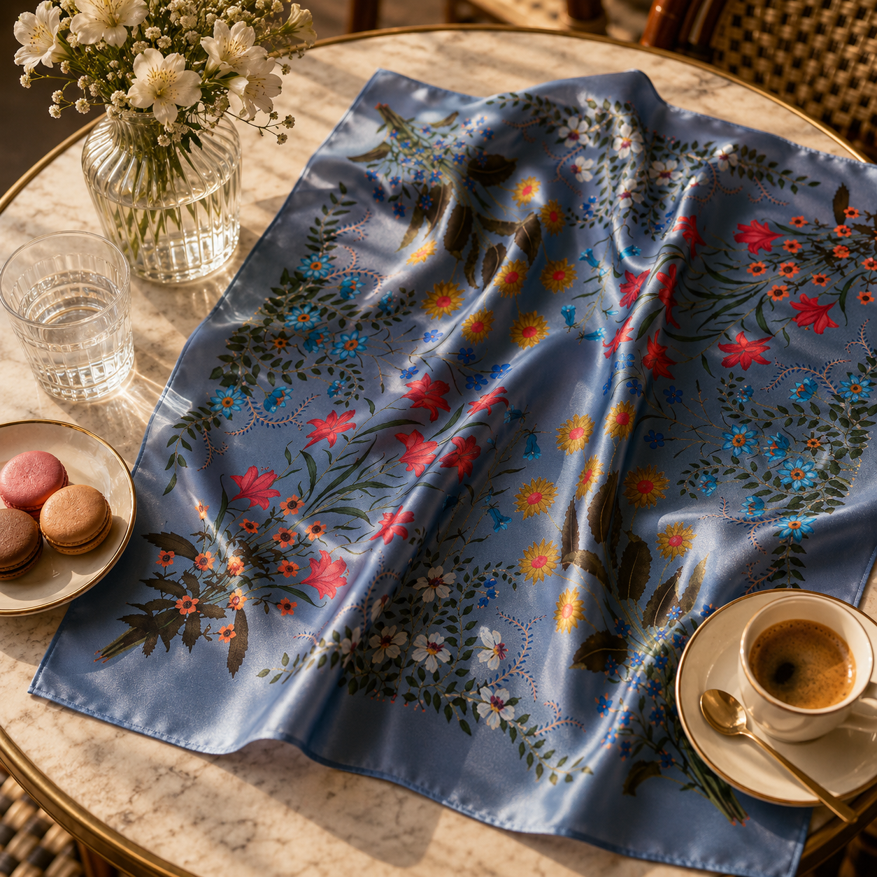 Wildflower Botanical Scarf