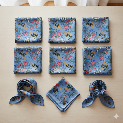 Wildflower Botanical Scarf