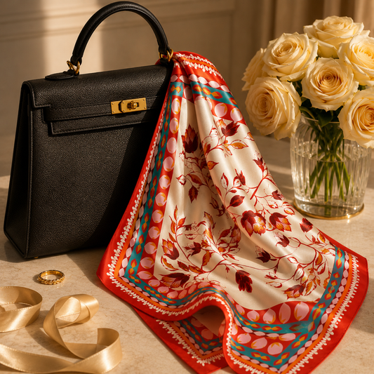 Tulip Art Scarf
