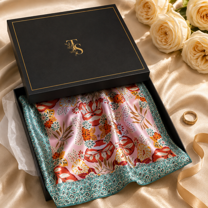 Bohemian Floral Scarf
