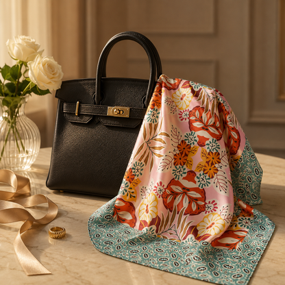 Bohemian Floral Scarf