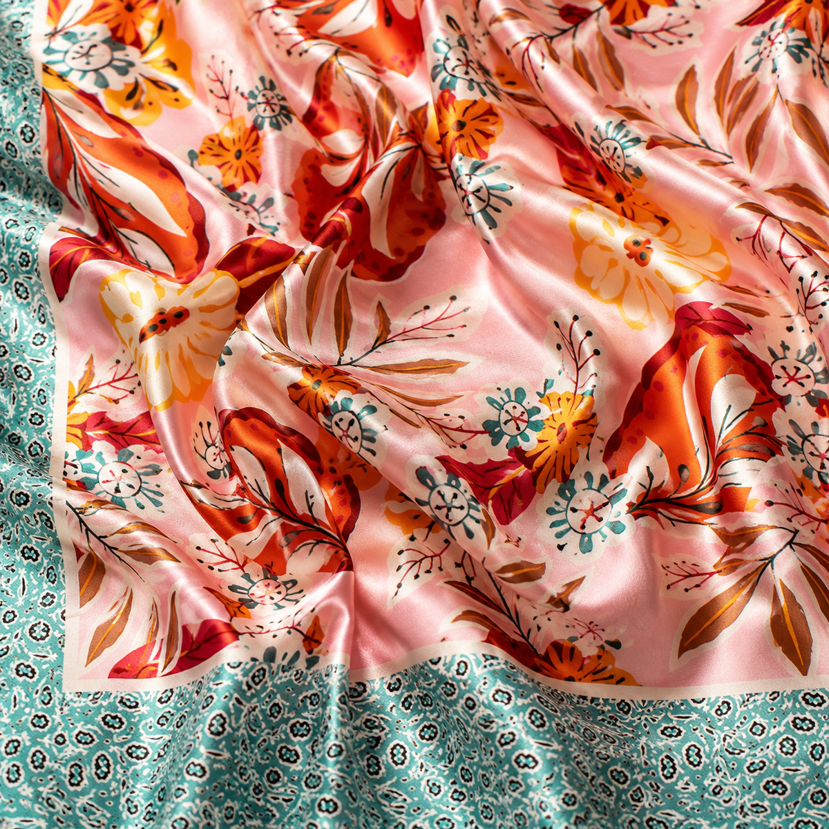 Bohemian Floral Scarf