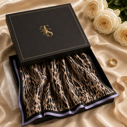 Neutral Animal Print Scarf