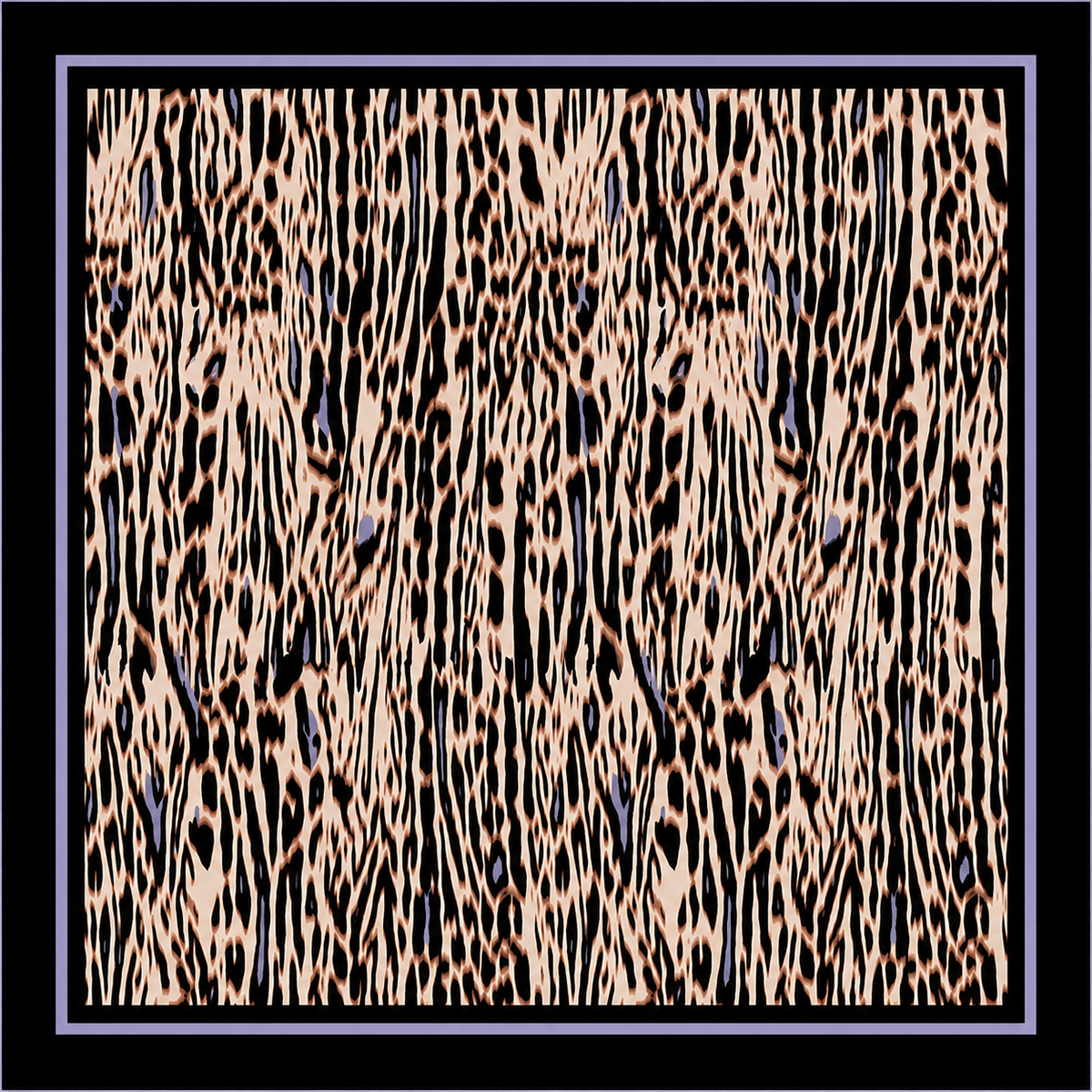 Neutral Animal Print Scarf