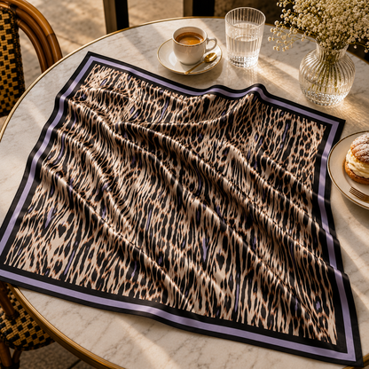 Neutral Animal Print Scarf