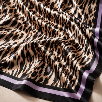 Neutral Animal Print Scarf