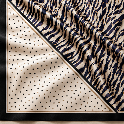 Abstract Animal Print Scarf