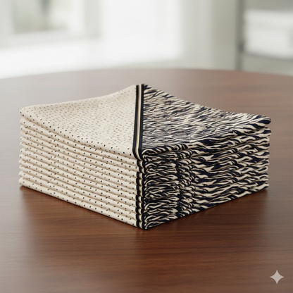 Abstract Animal Print Scarf