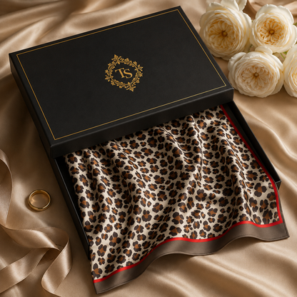 Leopard Print Scarf