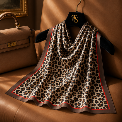 Leopard Print Scarf