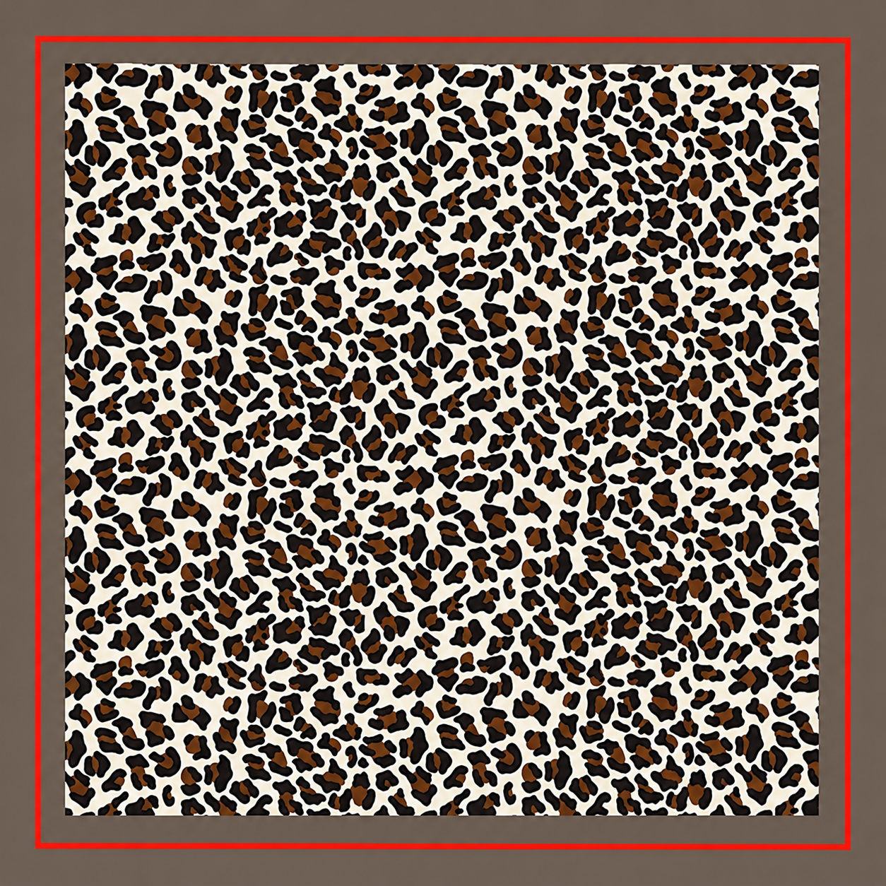 Leopard Print Scarf