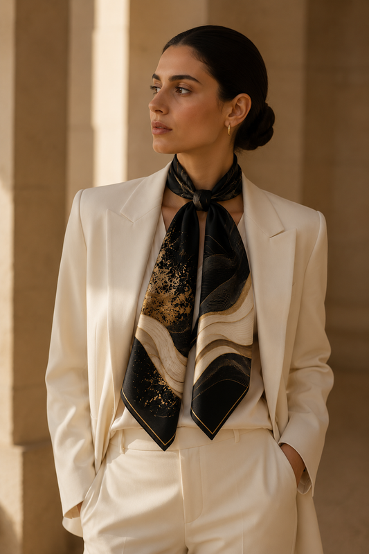 Dark Luxury Scarf
