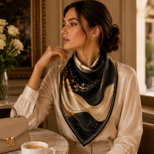 Dark Luxury Scarf