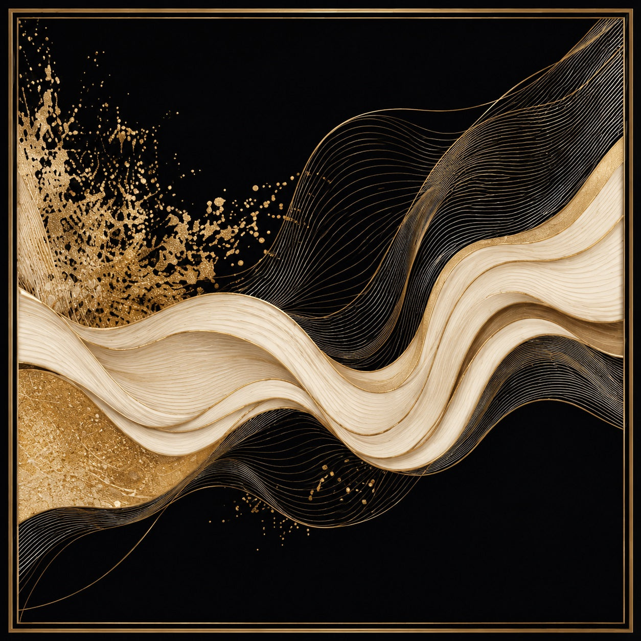 Dark Luxury Scarf