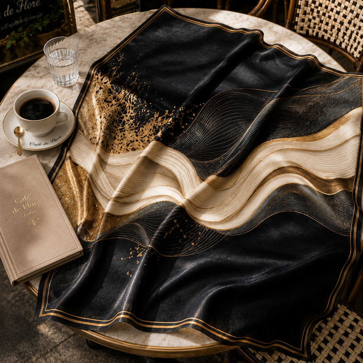 Dark Luxury Scarf