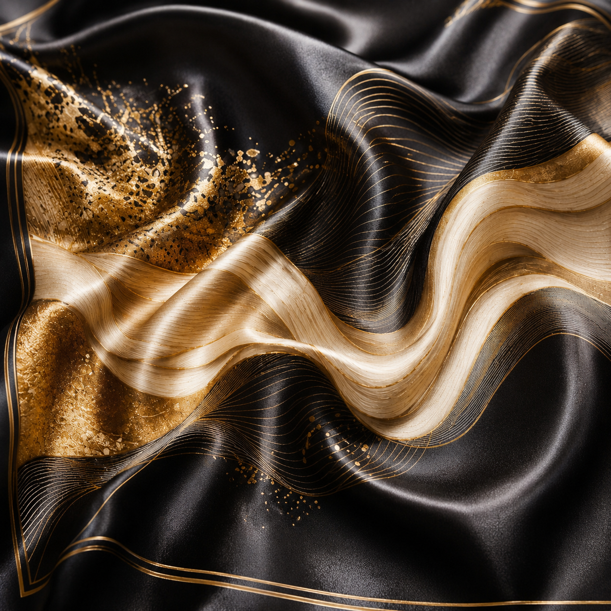 Dark Luxury Scarf