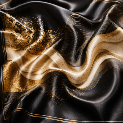 Dark Luxury Scarf