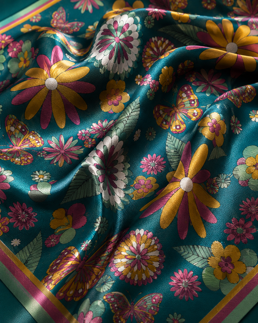 Vintage Botanical Scarf