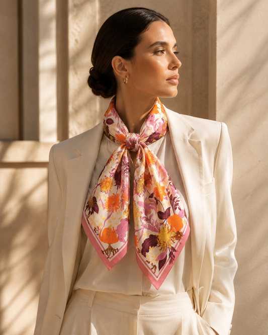 Autumn Floral Scarf