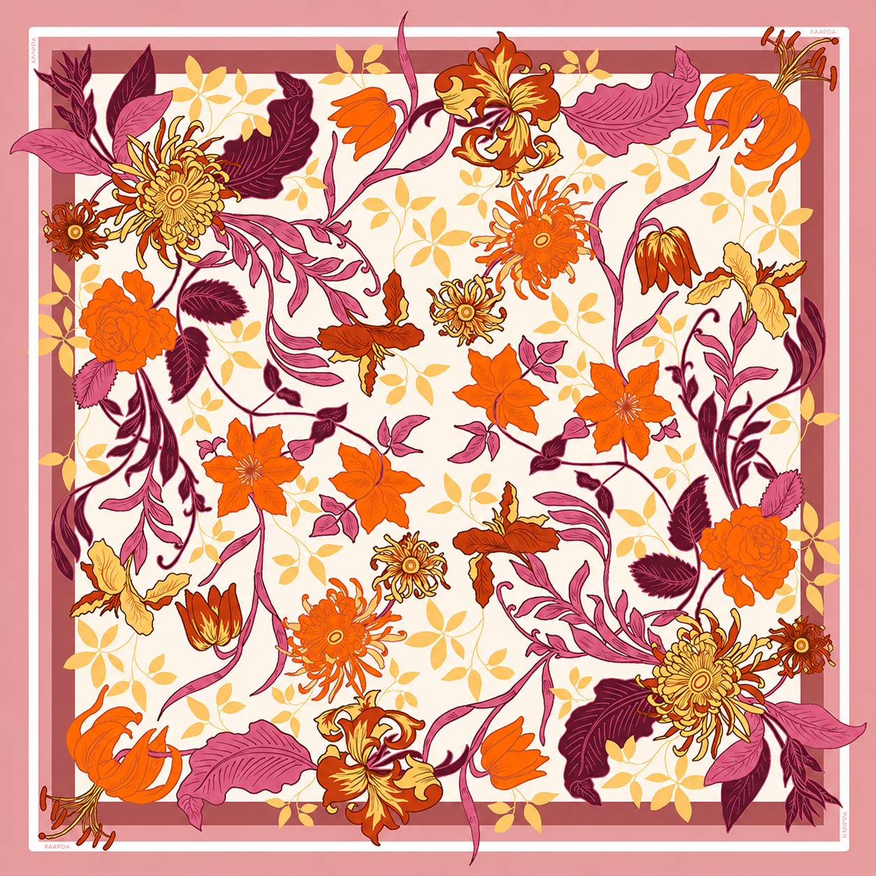 Autumn Floral Scarf