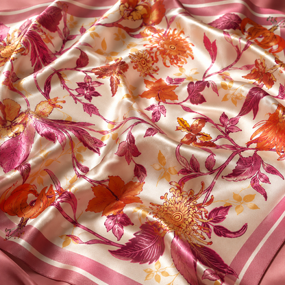 Autumn Floral Scarf