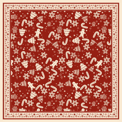 Red Christmas Scarf