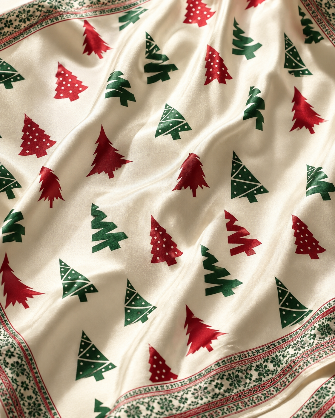 Snowy Christmas Scarf