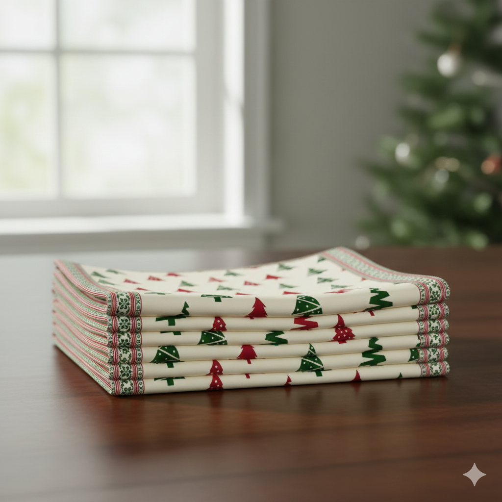 Snowy Christmas Scarf
