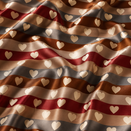 Modern Heart Scarf