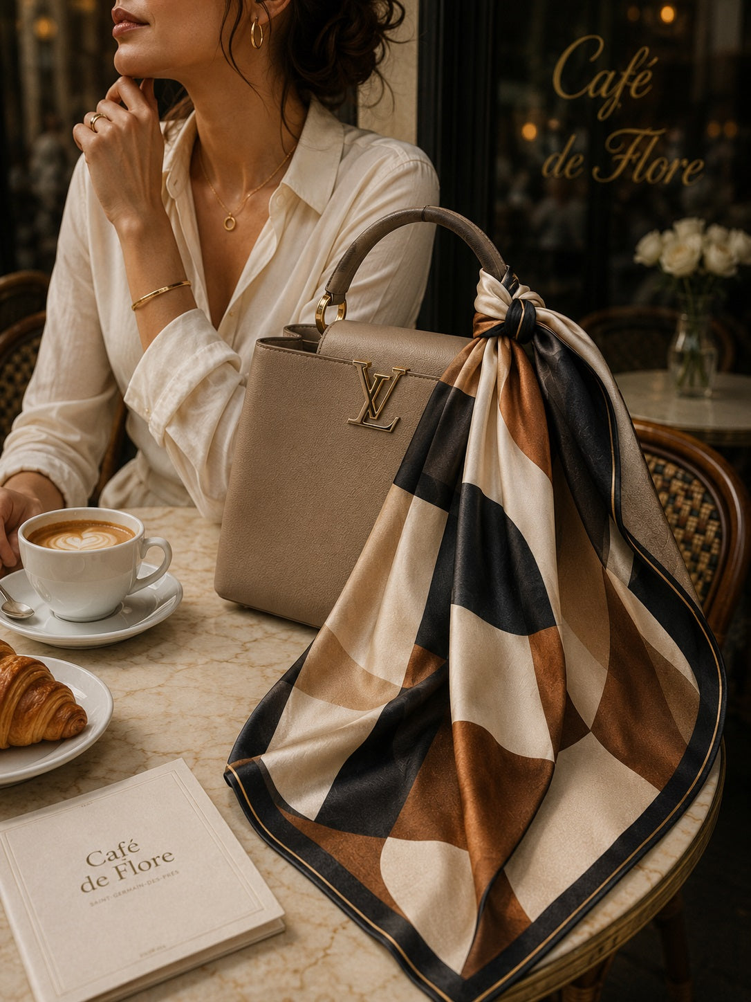 Modern Minimal Scarf
