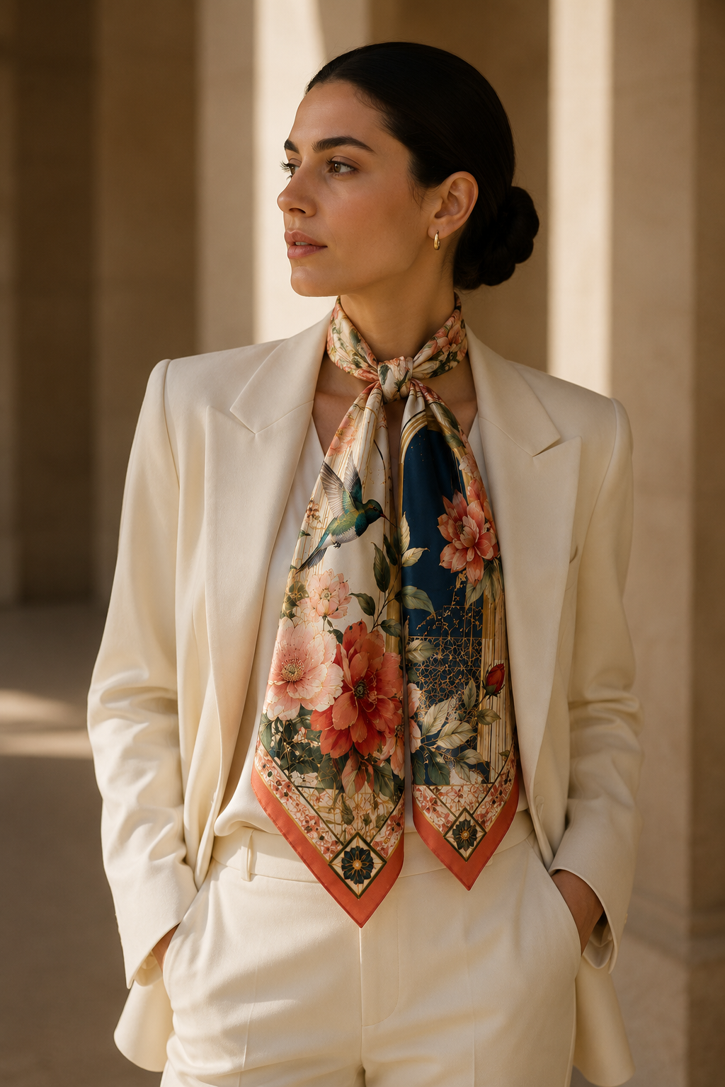 Humming Bird Scarf