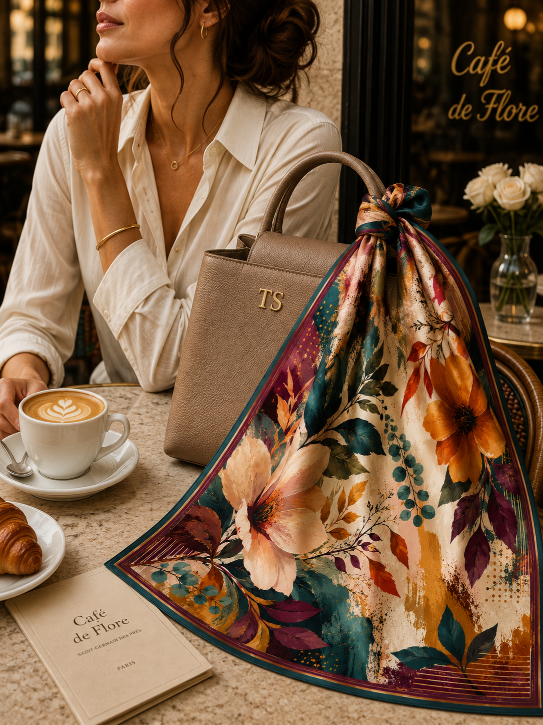 Autumn Garden Scarf