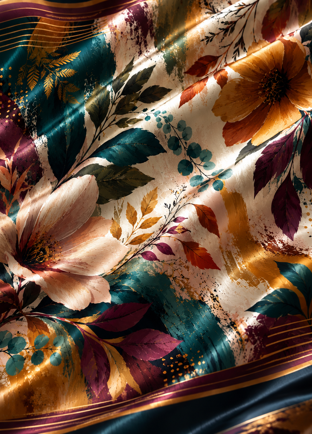 Autumn Garden Scarf