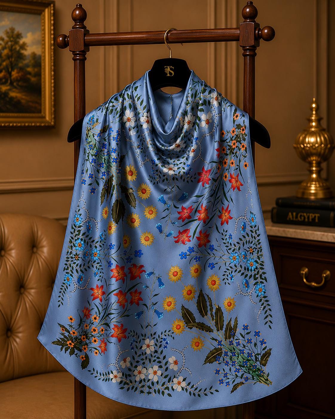 Wildflower Botanical Scarf