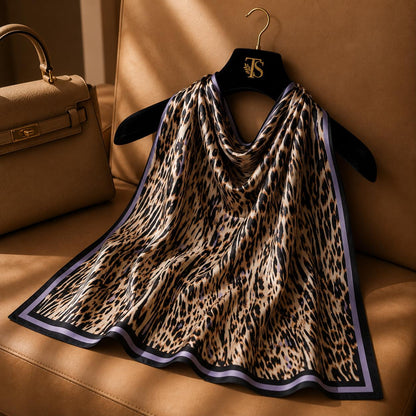 Neutral Animal Print Scarf