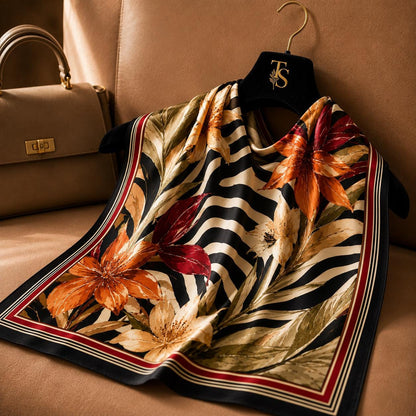 Tropical Zebra Scarf